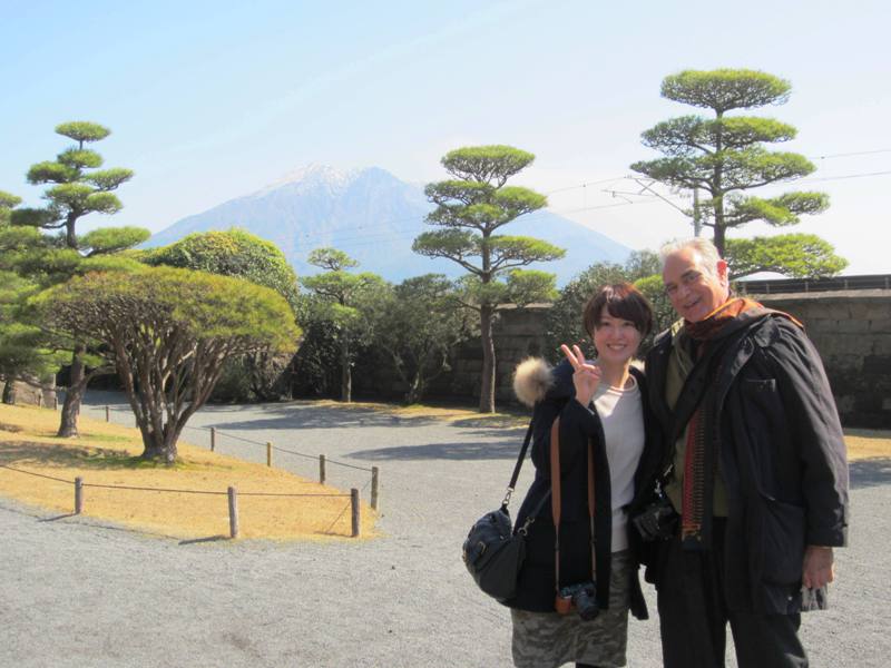 Sengan-en, villa, 仙巌園,  Iso-teien, 磯庭園, Kagoshima, Japan