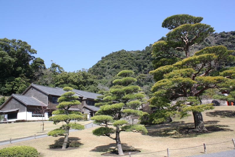 Sengan-en, villa, 仙巌園,  Iso-teien, 磯庭園, Kagoshima, Japan