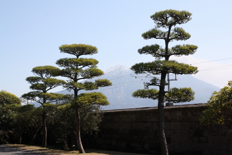 Sengan-en, villa, 仙巌園,  Iso-teien, 磯庭園, Kagoshima, Japan