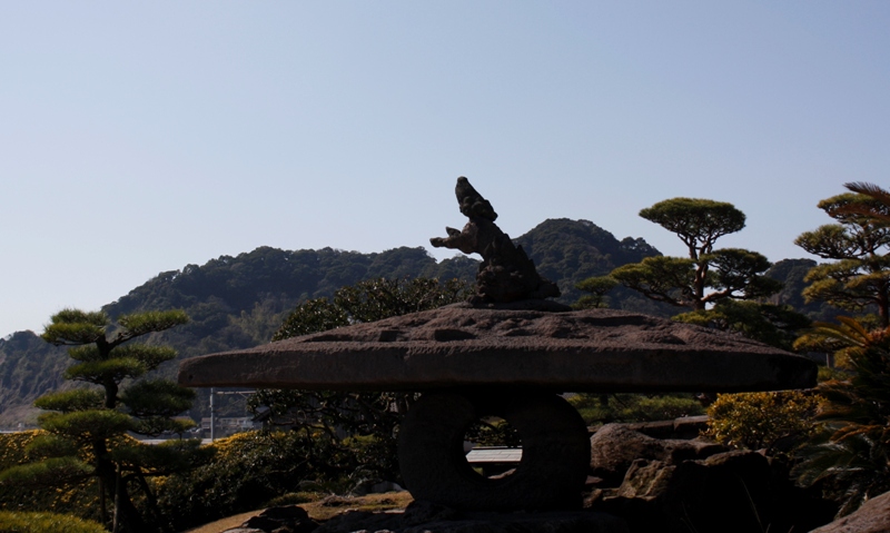 Sengan-en, villa, 仙巌園,  Iso-teien, 磯庭園, Kagoshima, Japan