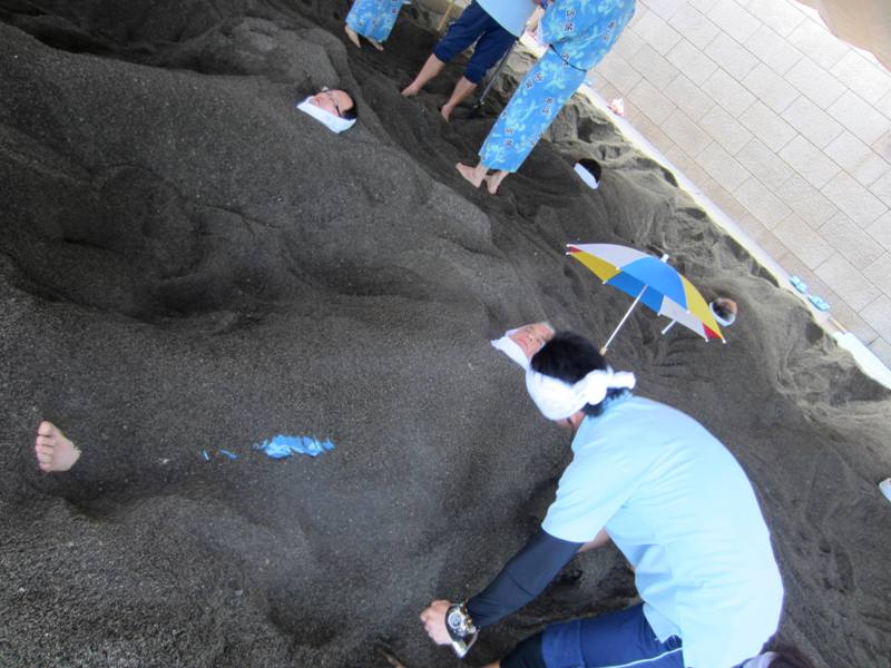 Volcanic Sand, Ibusuki, Kyushu, Japan, 指宿市 指宿温泉