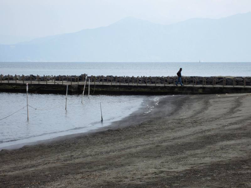 Volcanic Sand, Ibusuki, Kyushu, Japan, 指宿市 指宿温泉