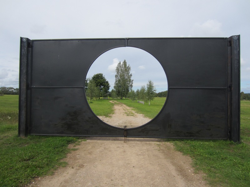 The Black Hole, Pedvale Art Park, Sabile, Latvia