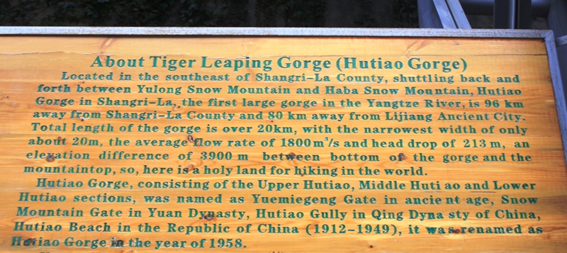 Tiger Leaping Gorge, Yunnan, China