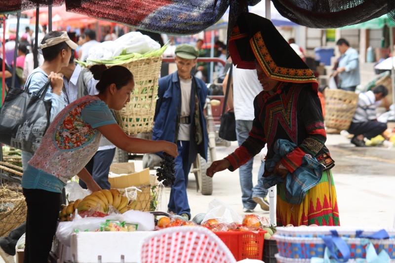 Ethnic Minority Market, Yunnan, China