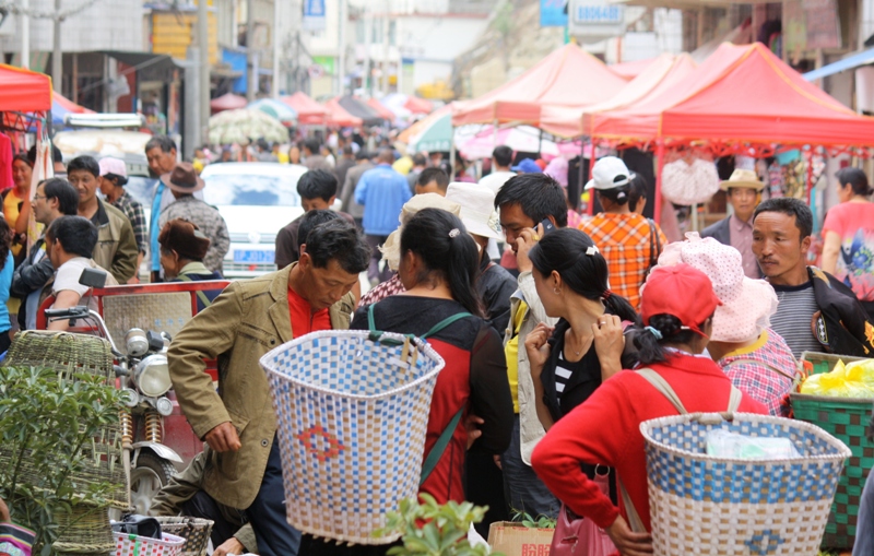 Ethnic Minority Market, Yunnan, China