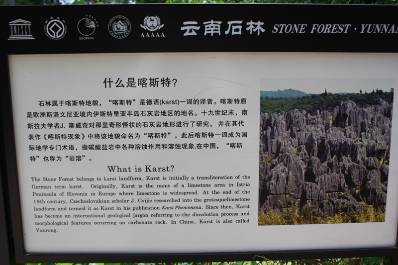 The Stone Forest, Shilin, Yunnan, China