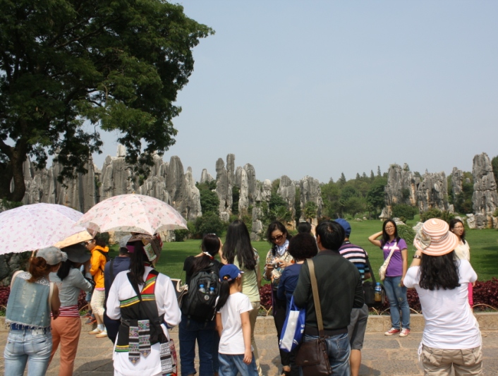 The Stone Forest, Shilin, Yunnan, China