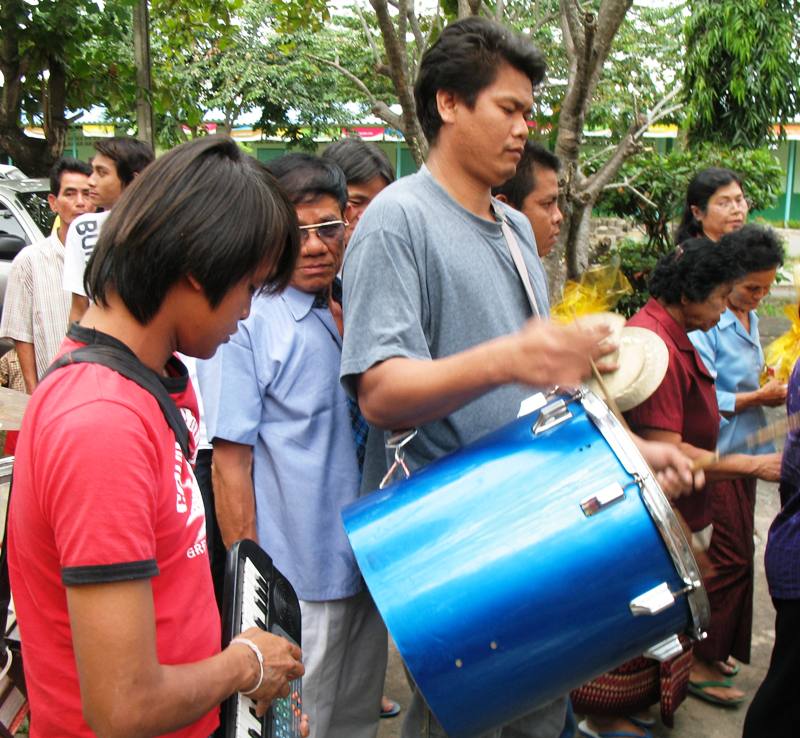 Monk Ceremony. Saraburi, Thailand