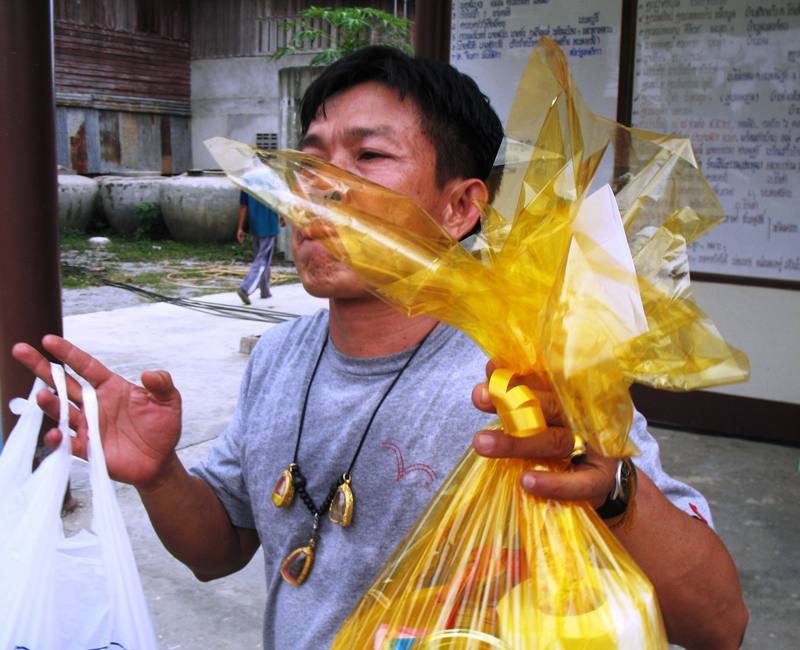 Monk Ceremony. Saraburi, Thailand