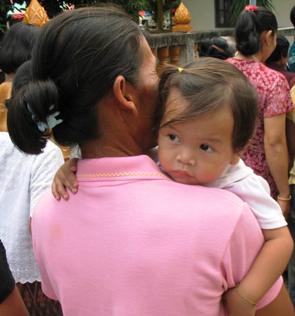 Monk Ceremony. Saraburi, Thailand