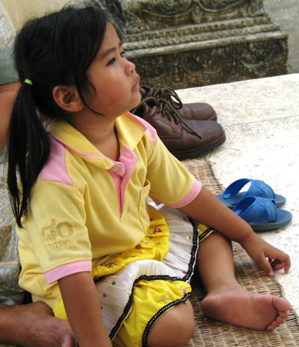 Monk Ceremony. Saraburi, Thailand