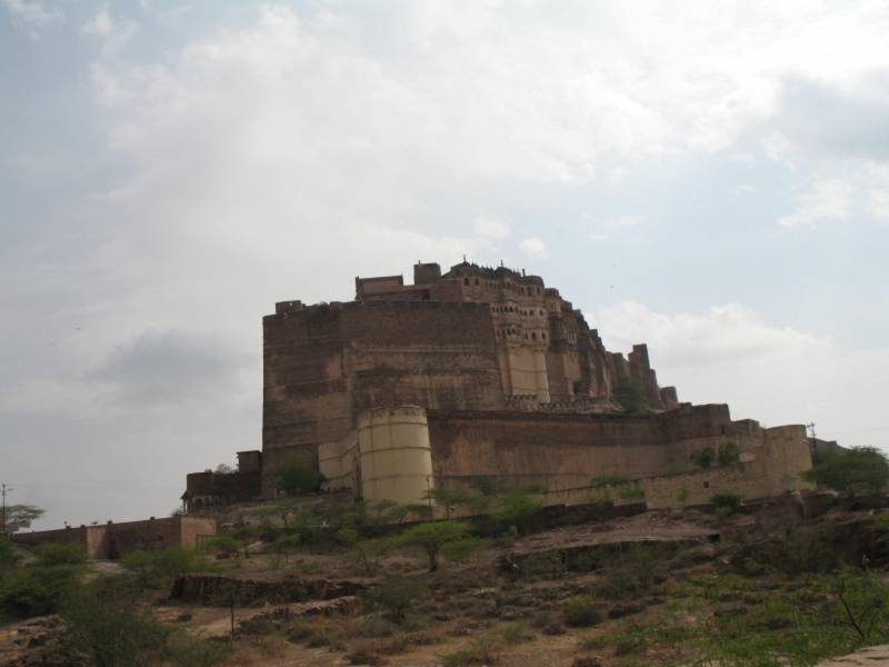 Mehrangarh Fort. Jodhpur, Rajasthan, India