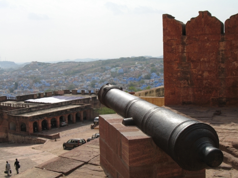 Mehrangarh Fort. Jodhpur, Rajasthan, India