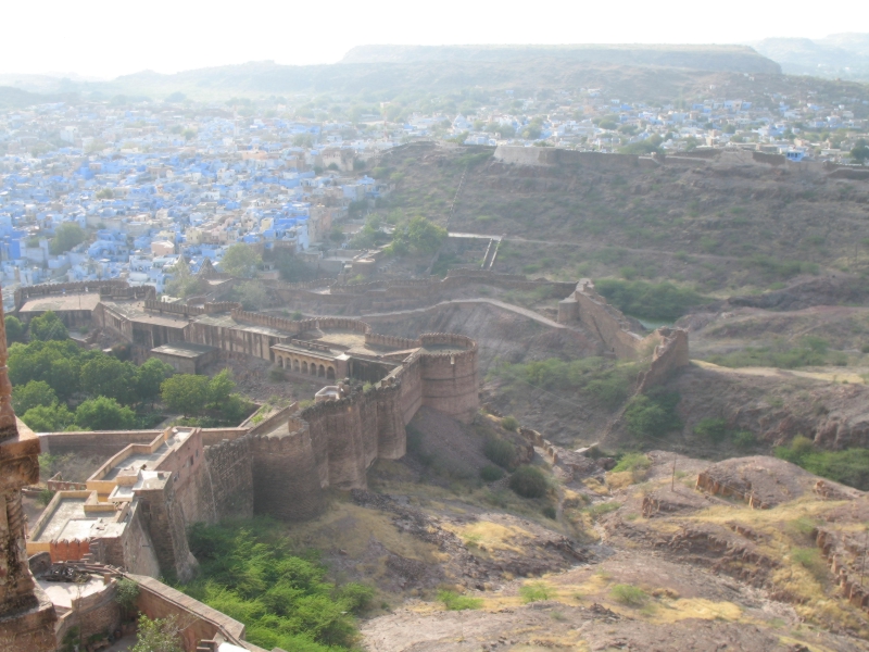 Mehrangarh Fort. Jodhpur, Rajasthan, India