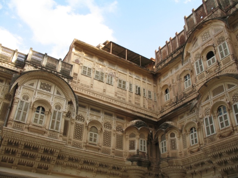 Mehrangarh Fort. Jodhpur, Rajasthan, India