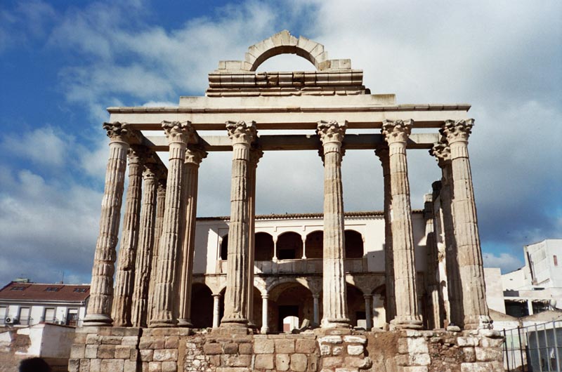 Temple of Diana, Merida, Spain