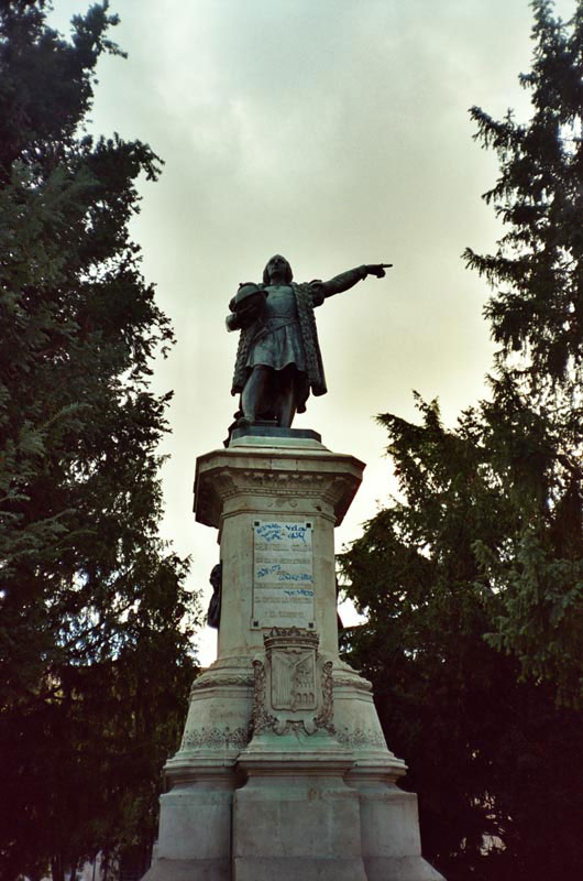 Christopher Columbus, Salamanca, Spain
