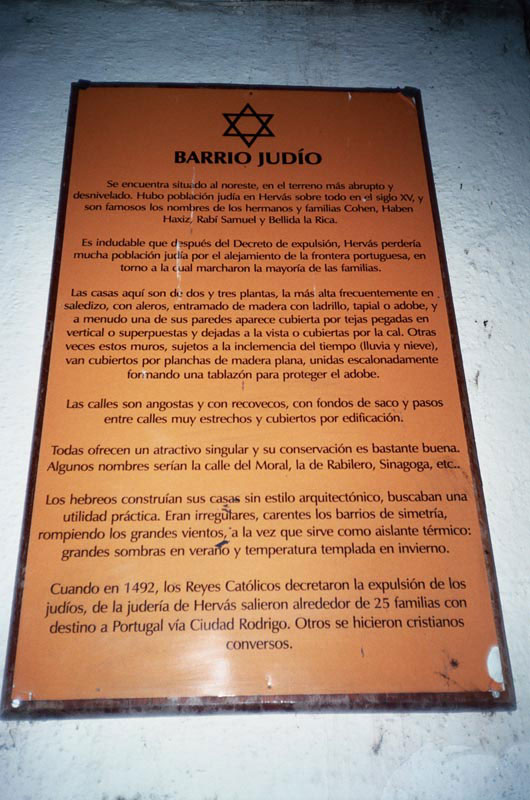 Bario Judeo, Hervas, Extremadura, Spain