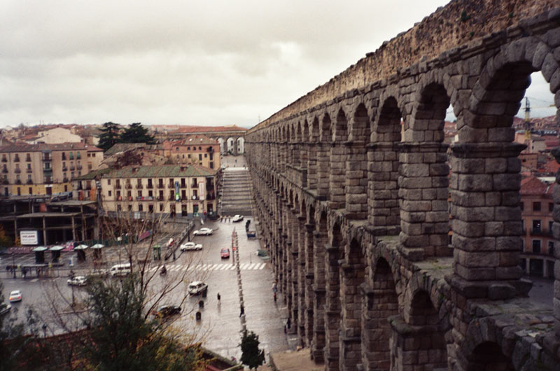 Roman Aqueduct, Segovia, Spain
