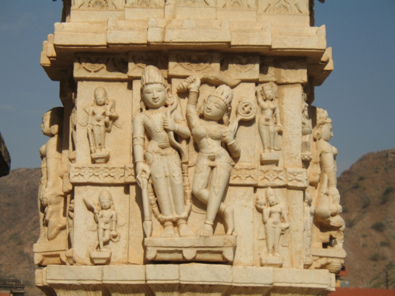 Jagat Shiromani Temple. Amber. Rajasthan, India