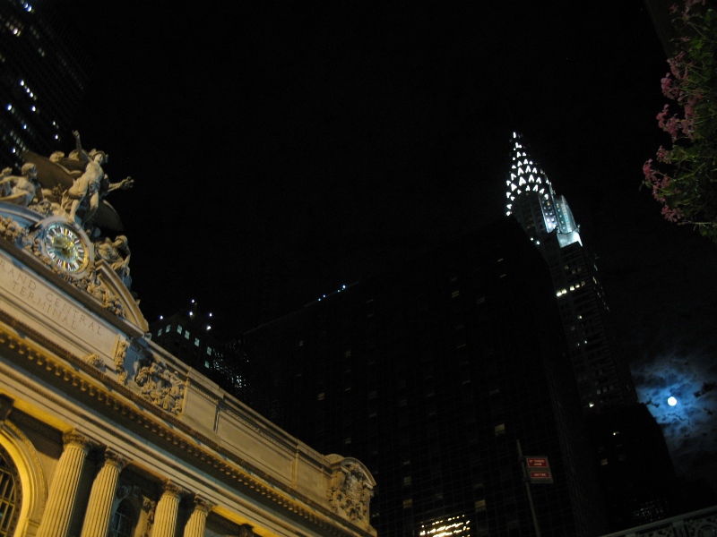 Grand Central Terminal, The Chrysler Building,  New York, New York