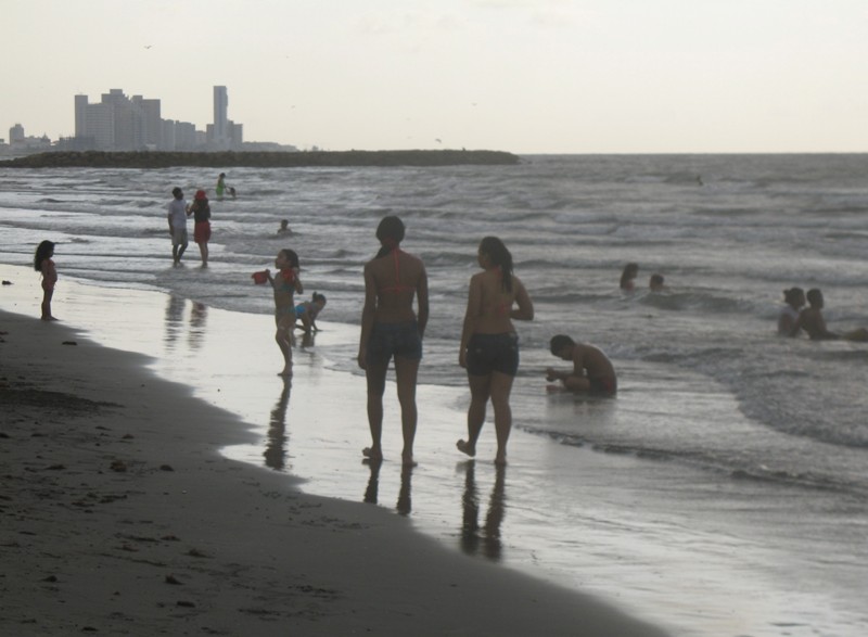 Sundown Beach. Cartegena, Colombia