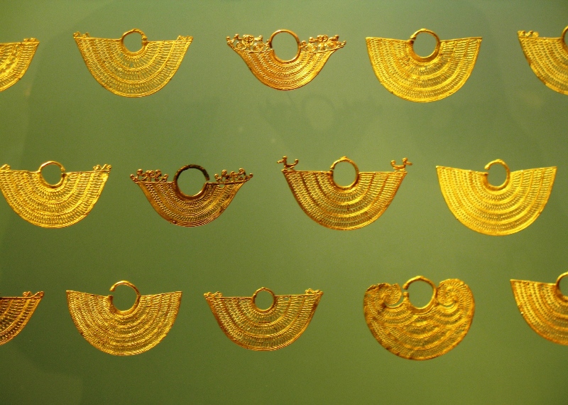 Museo del Oro, Gold Museum, Bogotá, Colombia 