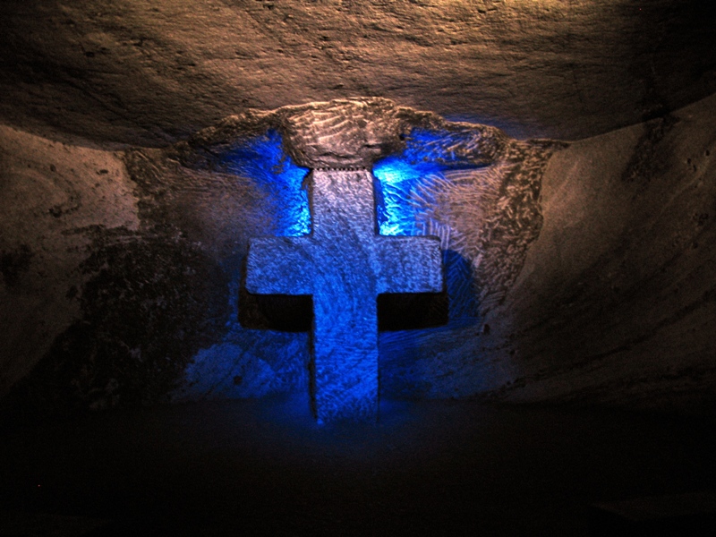 Salt Cave Cathedral, Zipaquirá, Colombia, Catedral de Sal de Zipaquirá