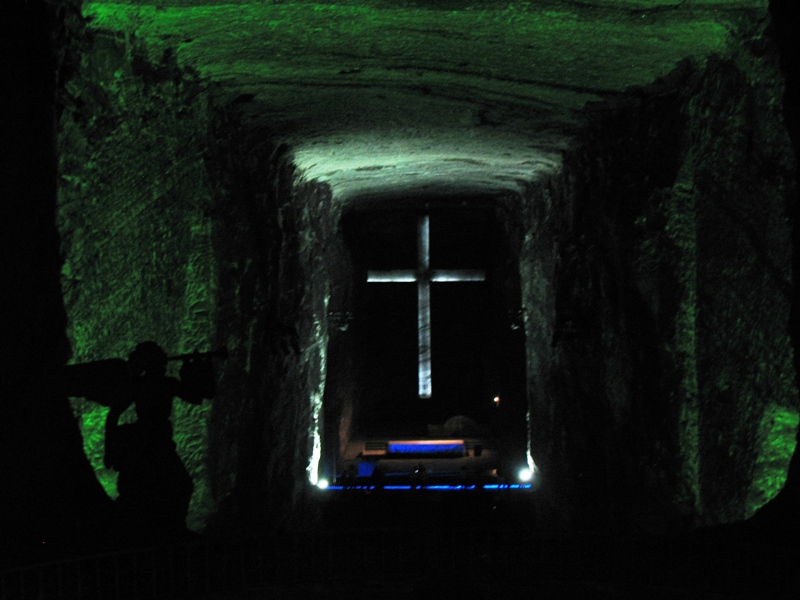 Salt Cave Cathedral, Zipaquirá, Colombia 