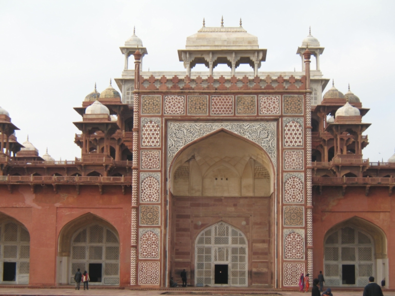  Akbar's Tomb, Agra, India 