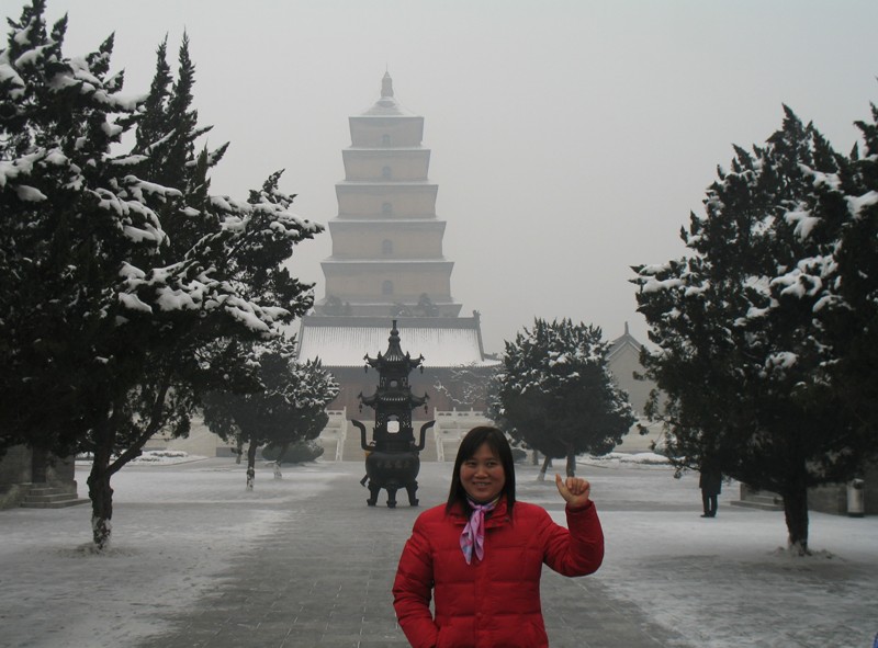 Great Goose Pagoda, Xi'an, Shaanxi, China