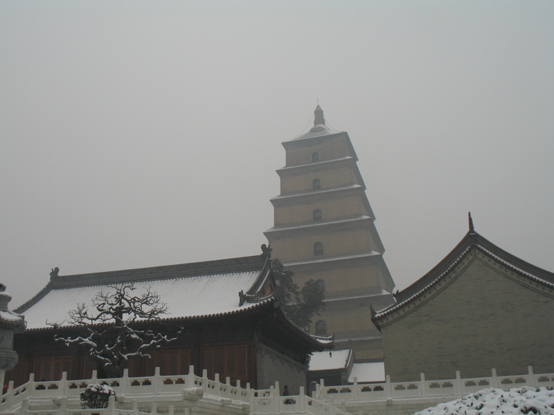 Great Goose Pagoda, Xi'an, Shaanxi, China