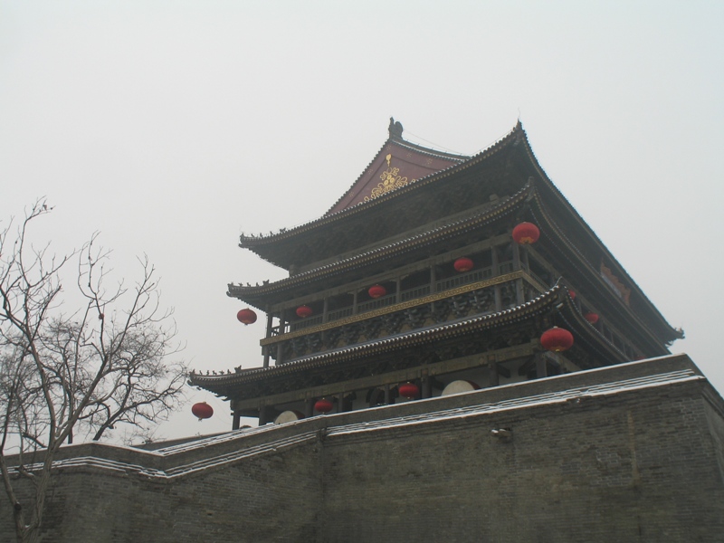 Towers. Xi'an, Shaanxi, China