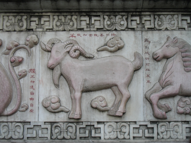 Zodiac Wall. Beijing, China