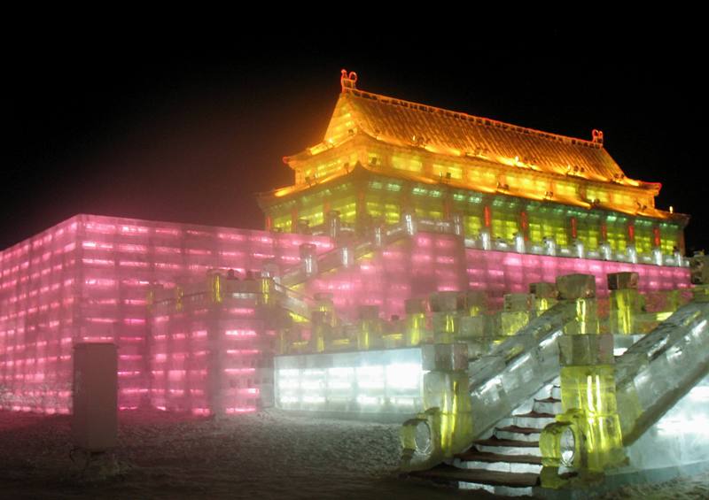 Ice Festival. Harbin, China