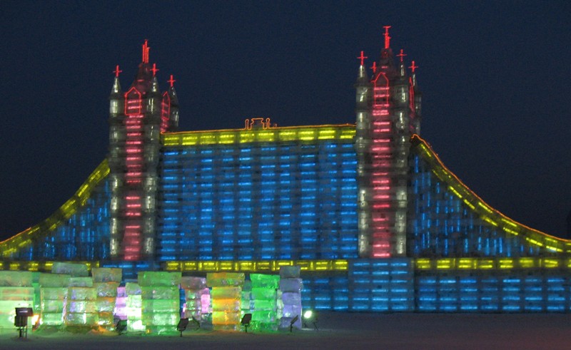 Ice Festival. Harbin, China