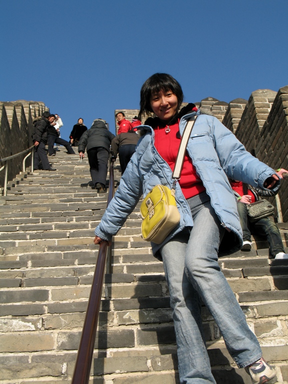  Elsa at The Great Wall