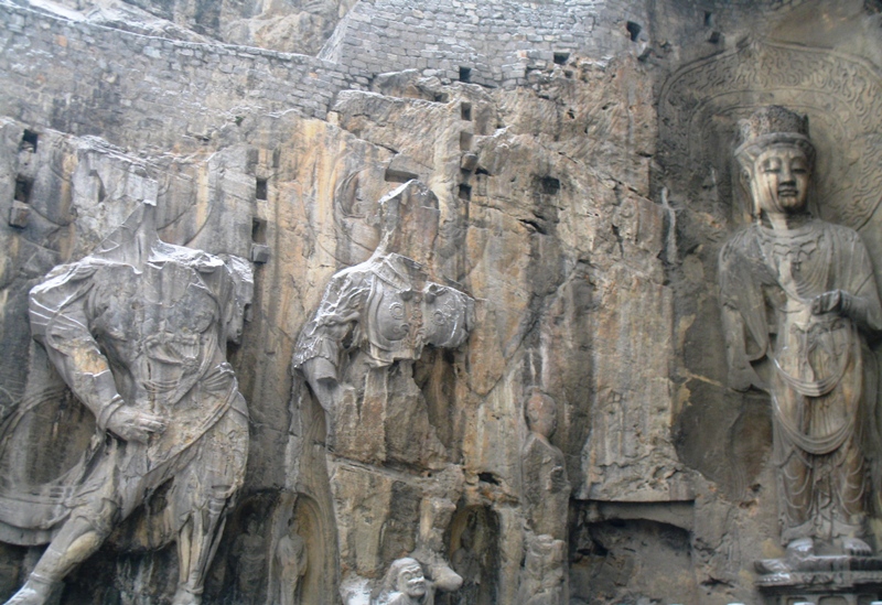 Fengxian Si, Longmen Caves. Luoyang, China