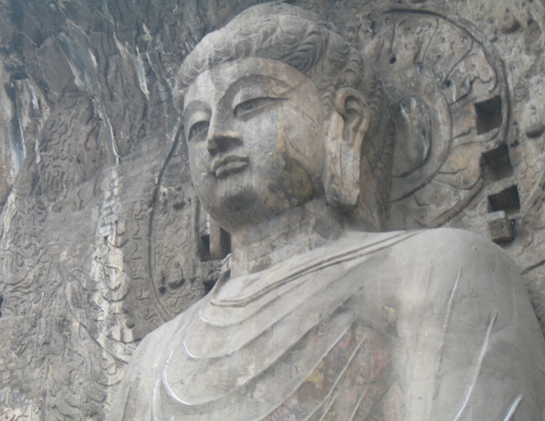 Fengxian Si, Longmen Caves. Luoyang, China