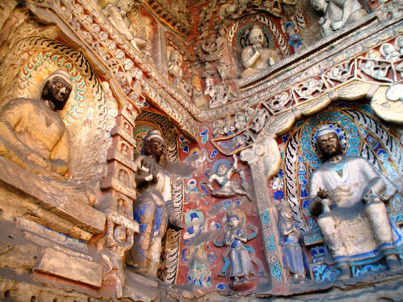 Yungang Caves. Shan Xi, China