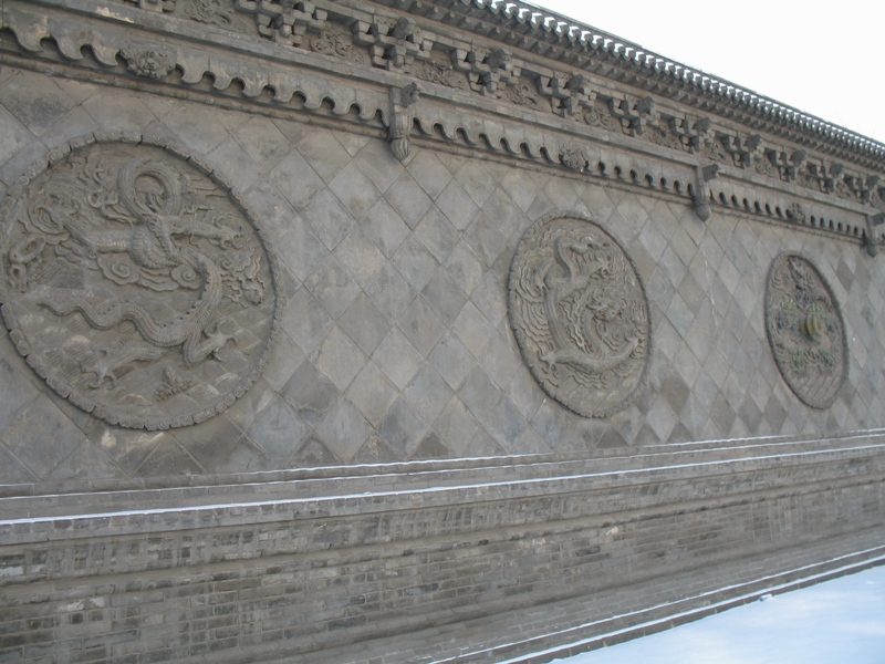 Five Dragon Wall. Datong, China