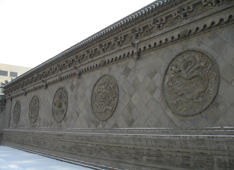 Five Dragon Wall. Datong, China