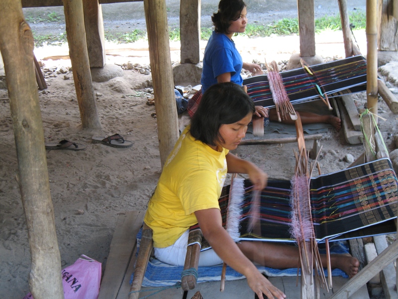 Batak Weavers, Sumatra, Indonesia