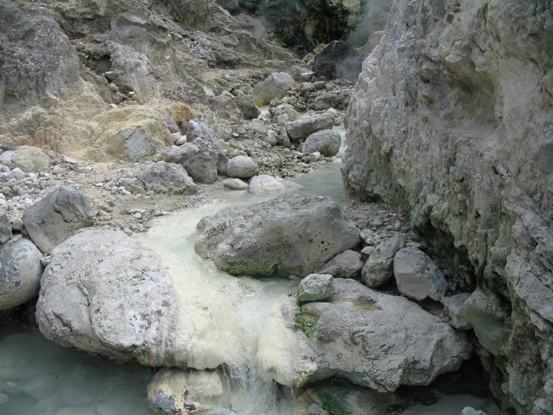 Hot Springs, North Sumatra, Indonesia