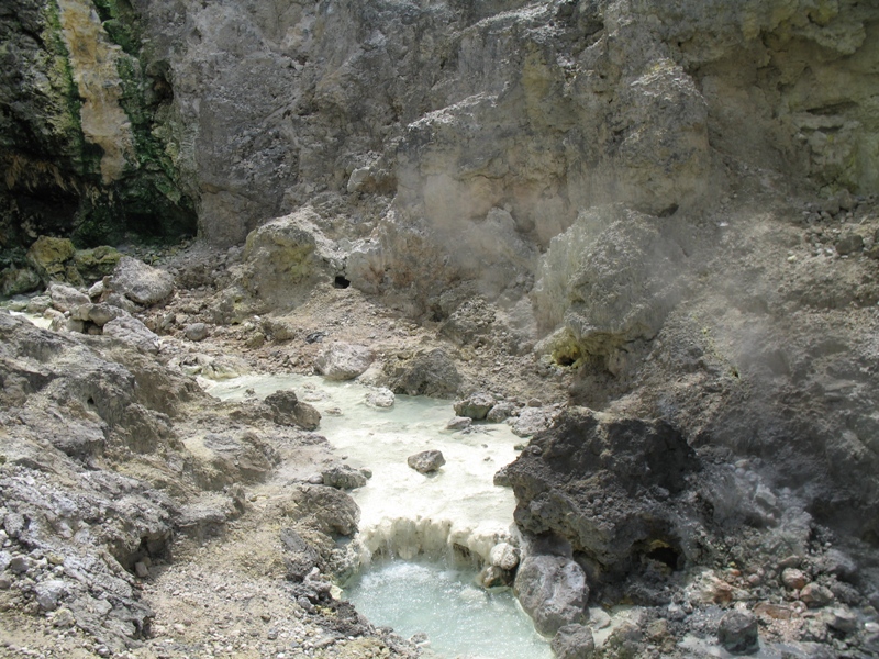 Hot Springs, North Sumatra, Indonesia