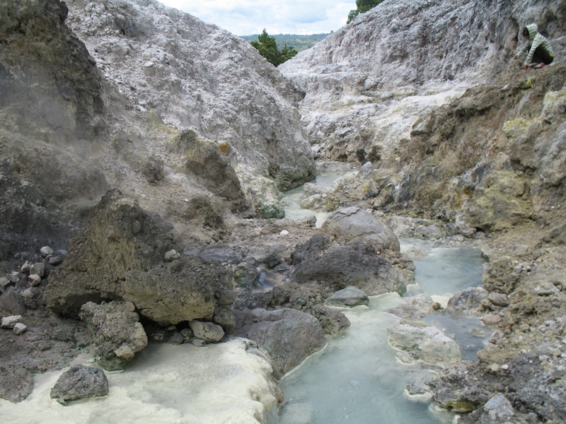 Hot Springs, North Sumatra, Indonesia