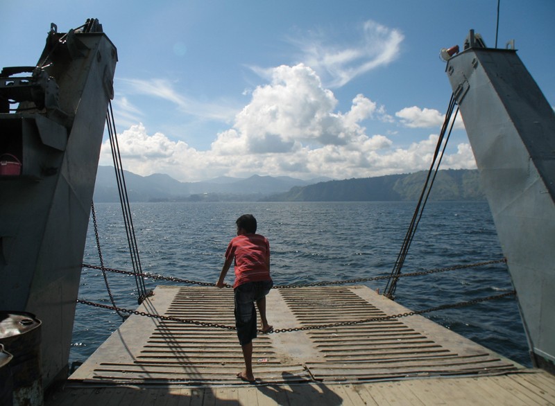 Lake Toba Ferry, North Sumatra, Indonesia