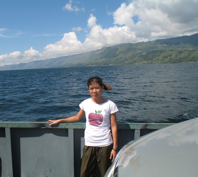 Utami, Lake Toba Ferry, Sumatra, Indonesia