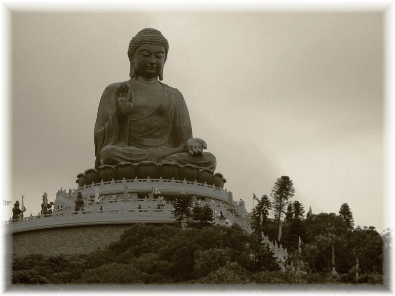 Giant Buddha, Lantau Island, Hong Kong